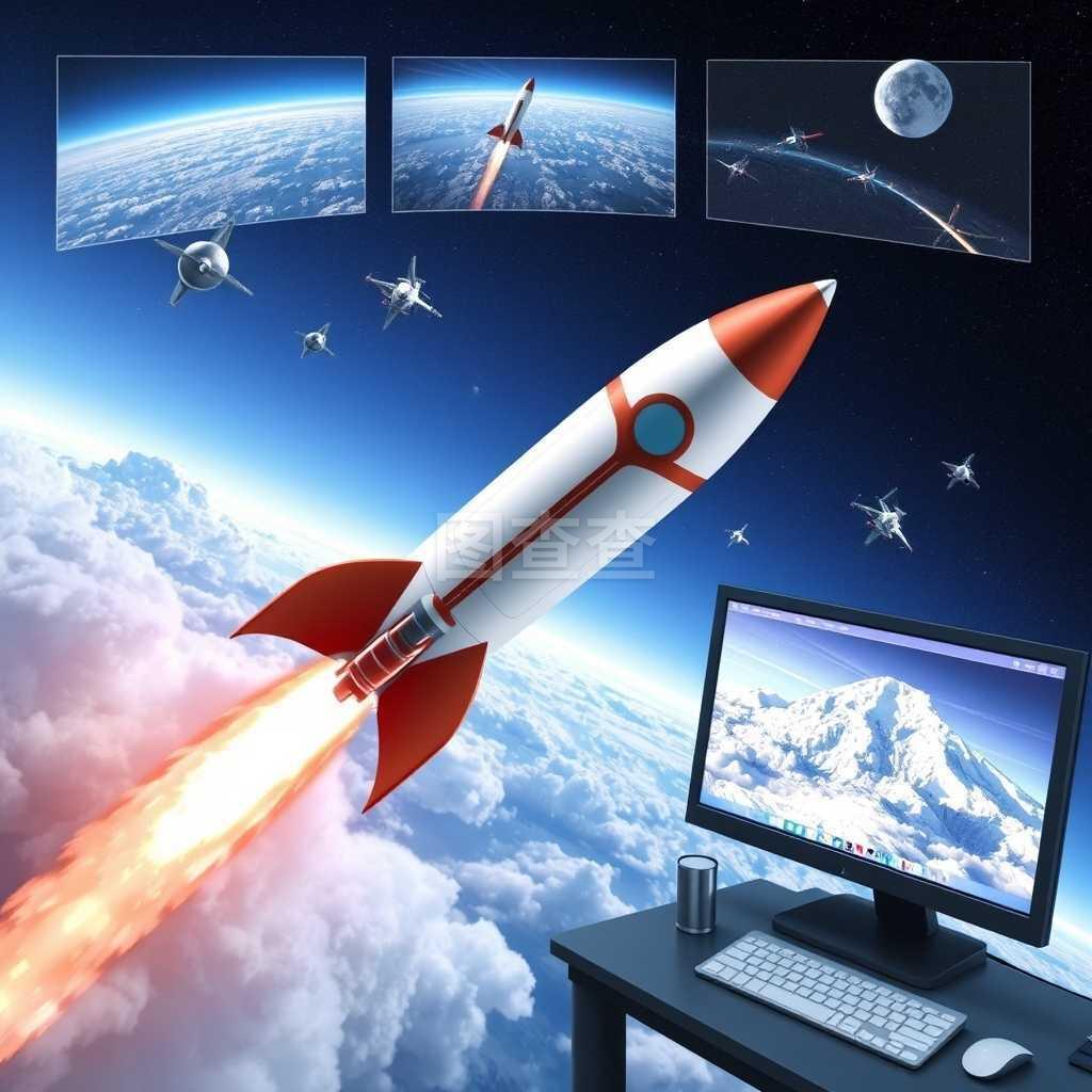 計算機圖形學 從3D火箭飛行模擬到屏幕繪圖的虛擬世界構建